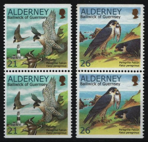 Alderney 2000 - Mi-Nr. 145-146 D o - D u ** - MNH - Vögel / Birds