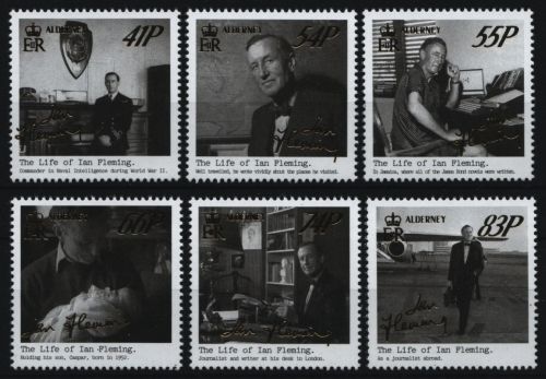Alderney 2014 - Mi-Nr. 505-510 ** - MNH - Ian Fleming