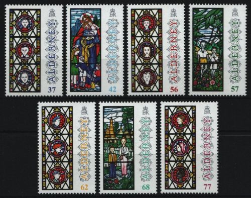 Alderney 2015 - Mi-Nr. 539-545 ** - MNH - Weihnachten / X-mas