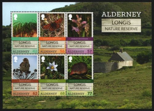 Alderney 2016 - Mi-Nr. Block 40 ** - MNH - Fauna & Flora
