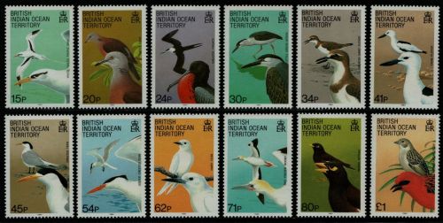 BIOT 1990 - Mi-Nr. 94-105 ** - MNH - Vögel / Birds (II)