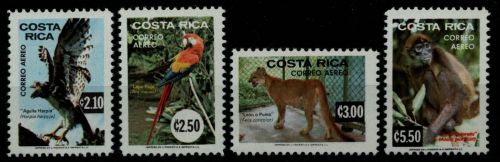 Costa Rica 1980 - Mi-Nr. 1101-1102 ** - MNH - Wildtiere / Wild animals