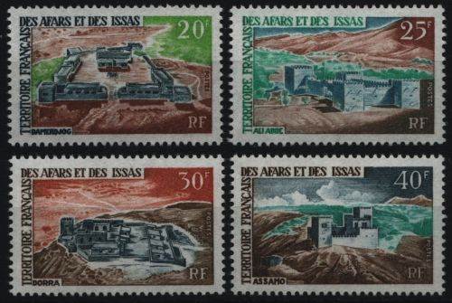 Afar und Issa 1968 - Mi-Nr. 12-15 ** - MNH - Festungen