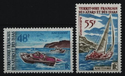 Afar und Issa 1970 - Mi-Nr. 45-46 ** - MNH - Wassersport