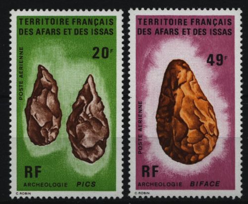 Afar und Issa 1973 - Mi-Nr. 82-83 ** - MNH - Archäologische Funde