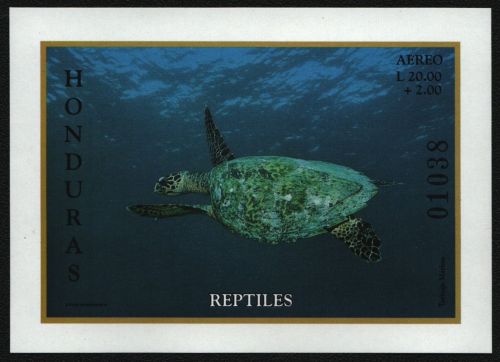 Honduras 1998 - Mi-Nr. Block 63 ** - MNH - Schildkröten / Turtles