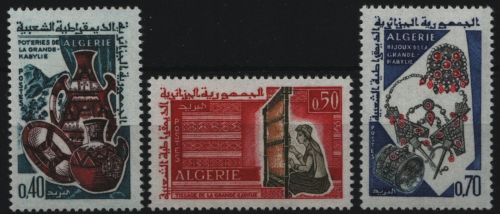 Algerien 1966 - Mi-Nr. 448-450 ** - MNH - Handwerk