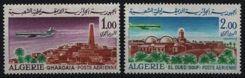 Algerien 1967 - Mi-Nr. 474-475 ** - MNH - Flugzeuge / Airplanes