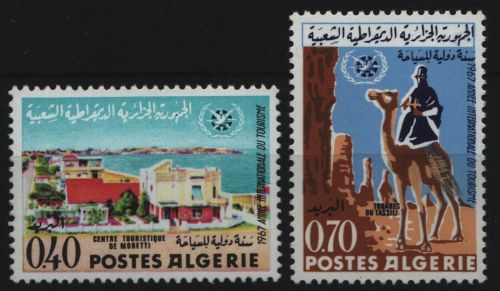 Algerien 1967 - Mi-Nr. 476-477 ** - MNH - Tourismus