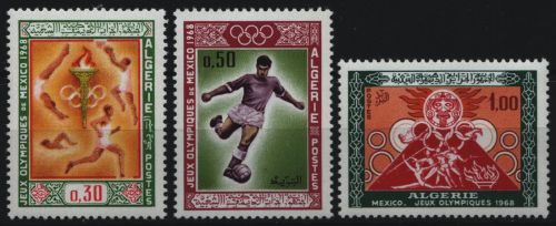 Algerien 1968 - Mi-Nr. 506-508 ** - MNH - Olympia Mexiko
