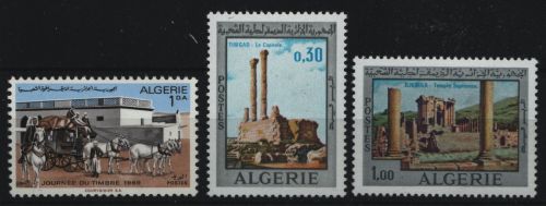 Algerien 1969 - Mi-Nr. 523 & 524-525 ** - MNH - 2 Ausgaben
