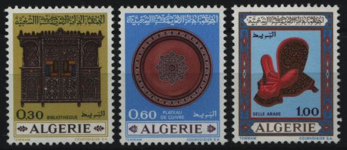 Algerien 1969 - Mi-Nr. 528-530 ** - MNH - Handwerk