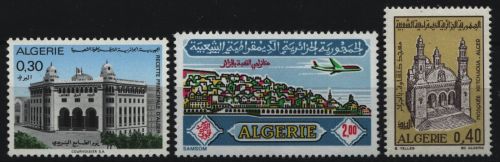 Algerien 1971 - Mi-Nr. 564, 572, 573 ** - MNH - 3 Ausgaben