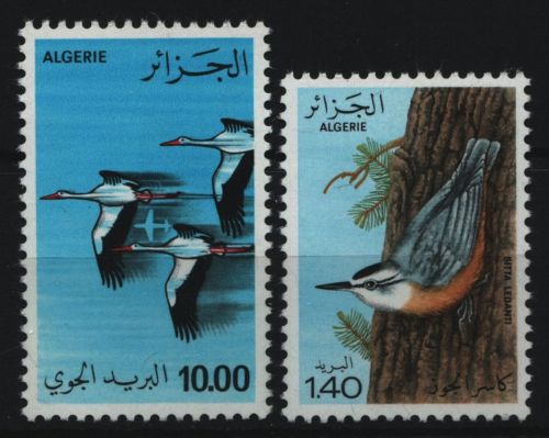 Algerien 1979 - Mi-Nr. 738 & 744 ** - MNH - Vögel / Birds