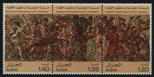 Algerien 1980 - Mi-Nr. 748-750 ** - MNH - Mosaik