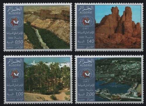Algerien 1980 - Mi-Nr. 757-760 ** - MNH - Landschaften & Natur