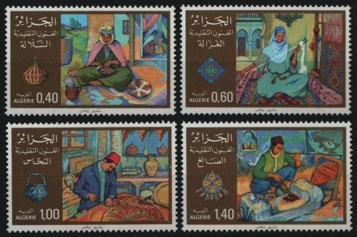 Algerien 1981 - Mi-Nr. 767-770 ** - MNH - Handwerk