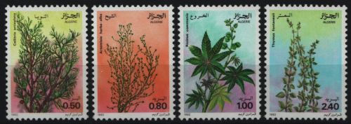 Algerien 1982 - Mi-Nr. 801-804 ** - MNH - Pflanzen / Plants