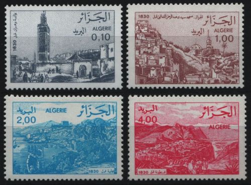 Algerien 1984 - Mi-Nr. 842-845 I ** - MNH - Ansichten