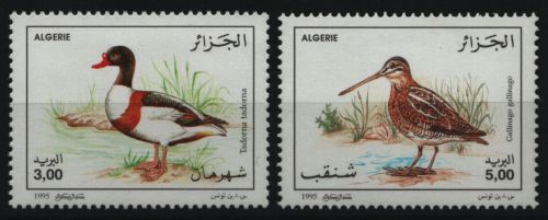 Algerien 1995 - Mi-Nr. 1147-1148 ** - MNH - Vögel / Birds
