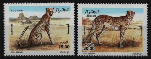 Algerien 2005 - Mi-Nr. 1465-1466 ** - MNH - Wildtiere / Wild animals