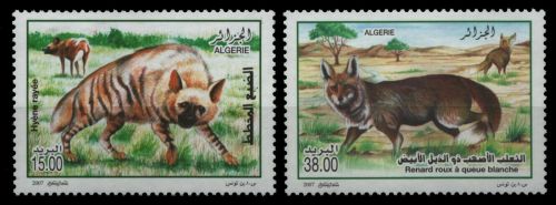 Algerien 2007 - Mi-Nr. 1529-1530 ** - MNH - Wildtiere / Wild animals