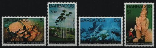 Barbados 1977 - Mi-Nr. 422-425 ** - MNH - Meeresleben / Marine life