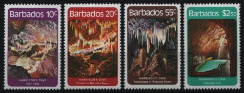 Barbados 1981 - Mi-Nr. 543-546 ** - MNH - Harrison-Höhle