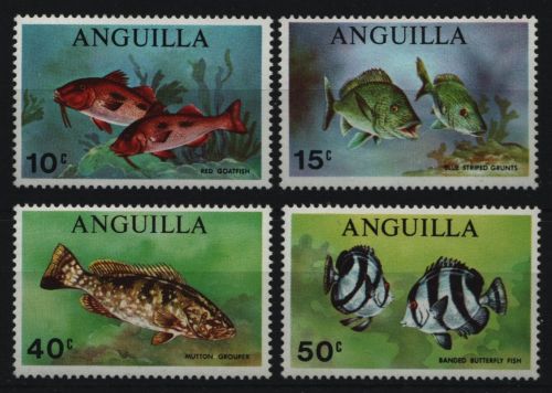 Anguilla 1969 - Mi-Nr. 83-86 ** - MNH - Fische / Fish