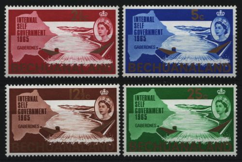 Betschuanaland 1965 - Mi-Nr. 173-176 ** - MNH - Selbstvertwaltung