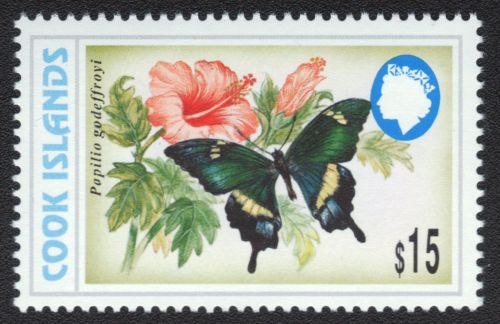 Cook-Inseln 1998 - Mi-Nr. 1493 ** - MNH - Schmetterlinge / Butterflies