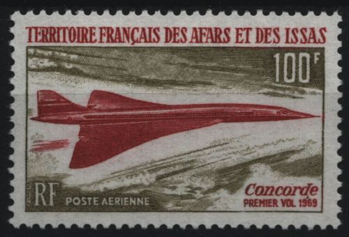 Afar und Issa 1969 - Mi-Nr. 26 ** - MNH - Flugzeuge / Airplanes - Concorde