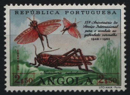 Angola 1963 - Mi-Nr. 468 ** - MNH - Insekten / Insects