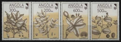 Angola 1992 - Mi-Nr. 878-881 ** - MNH - Pflanzen / Plants