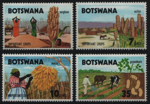 Botswana 1970 - Mi-Nr. 71-74 ** - MNH - Landwirtschaft / Agriculture