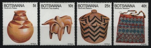 Botswana 1979 - Mi-Nr. 230-233 ** - MNH - Handwerkskunst