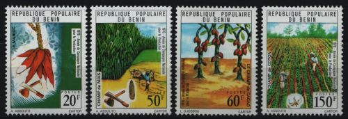 Benin 1976 - Mi-Nr. 64-67 ** - MNH - Landwirtschaft / Agriculture