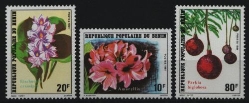 Benin 1981 - Mi-Nr. 262-264 ** - MNH - Pflanzen / Plants