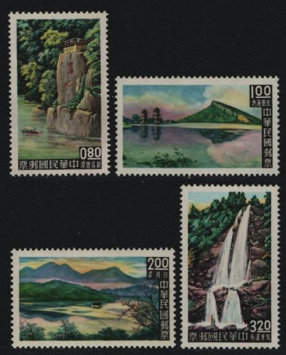 Taiwan 1961 - Mi-Nr. 423-426 ** - MNH - Natur - Landschaften
