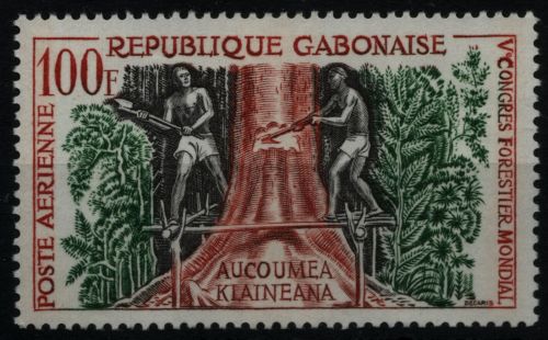 Gabun 1960 - Mi-Nr. 155 ** - MNH - Bäume / Trees