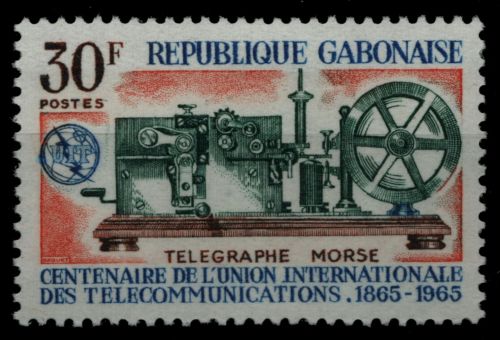 Gabun 1965 - Mi-Nr. 221 ** - MNH - ITU