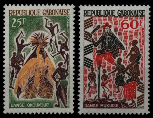 Gabun 1965 - Mi-Nr. 229-230 ** - MNH - Sportspiele