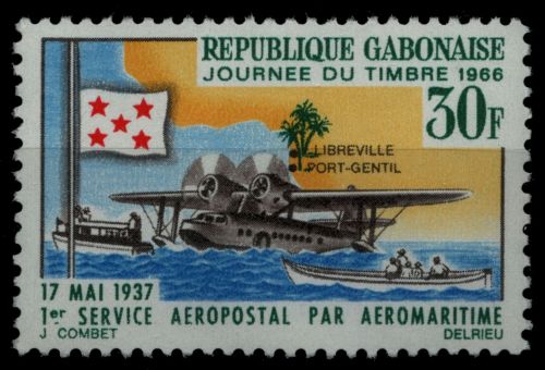 Gabun 1966 - Mi-Nr. 259 ** - MNH - Tag der Briefmarke