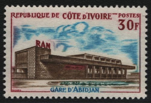 Elfenbeinküste 1965 - Mi-Nr. 284 ** - MNH - Bauwerke