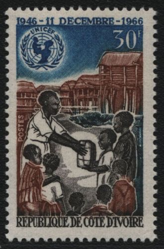 Elfenbeinküste 1966 - Mi-Nr. 308 ** - MNH - UNICEF
