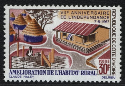 Elfenbeinküste 1967 - Mi-Nr. 316 ** - MNH - Unabhängigkeit / Independence