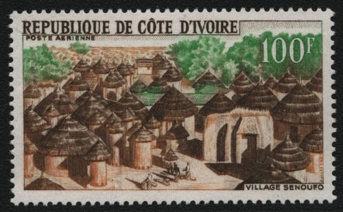 Elfenbeinküste 1968 - Mi-Nr. 321 ** - MNH - Bauwerke