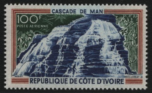 Elfenbeinküste 1970 - Mi-Nr. 354 ** - MNH - Wasserfälle