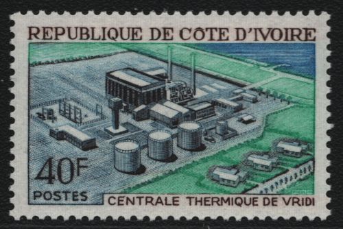 Elfenbeinküste 1970 - Mi-Nr. 367 ** - MNH - Kraftwerk