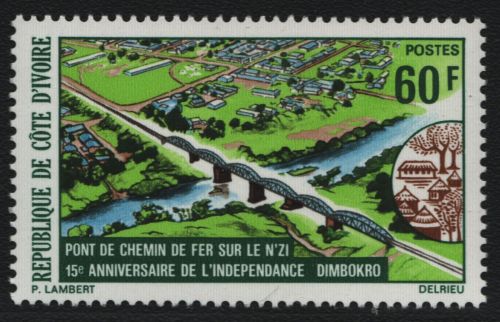 Elfenbeinküste 1975 - Mi-Nr. 478 ** - MNH - Unabhängigkeit / Independence